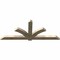 Ekena Millwork Redmond Rough Sawn Timber Gable Bracket, Douglas Fir, 96"W x 40"H x 4"D x 6"F, 10/12 Pitch GBW096X40X0406RED00RDF - alternate 3